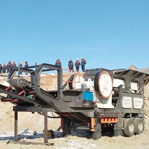 300tph Stone Plant Mobile Aggregate Jaw Crusher Machine Portable pour concasser des pierres Prix - Product Image 5