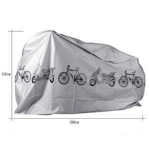 <span class=keywords><strong>Housse</strong></span> de <span class=keywords><strong>vélo</strong></span> étanche Polyester Protection durable résistant couvert pour <span class=keywords><strong>vélo</strong></span> électrique extérieur intérieur couverture de <span class=keywords><strong>vélo</strong></span> - Product Image 6