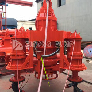 Bomba de dragado de agua de arena sumergible accionada eléctrica o hidráulica - Product Image 3