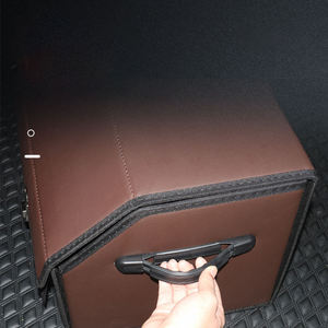 Organisateur de coffre de voiture Oxford réglable grande capacité, boîte de rangement portable résistante et imperméable - Product Image 3