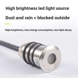 Luz LED Sumergible para Piscina Fly Yang Mini 1W, Cuerpo de Aluminio, Efecto de Respiración y Atenuación, Efecto Estrella, Clasificación IP68, Garantía de 2 Años, Uso en Parques, 3000K - Product Image 4