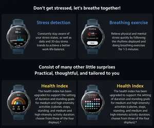 Nuevo 2022 para Xiaomi <span class=keywords><strong>Mi</strong></span> <span class=keywords><strong>Watch</strong></span> <span class=keywords><strong>S1</strong></span> <span class=keywords><strong>Active</strong></span> GPS Luxury Smartwatch 1,43 pulgadas AMOLED impermeable mecánico deportes relojes digitales - Product Image 5