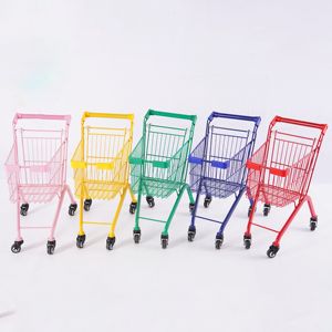 Supermarkt Winkelcentrum Kinderwinkelwagentje Kinderen Metalen Karretje voor Klauwautomaat - Product Image 1