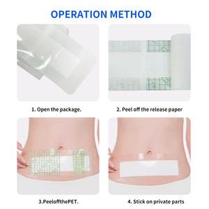 Pansement stérile à usage unique pour césarienne - Pansement transparent imperméable en PU, 10x25cm, pour soins post-partum - Product Image 5