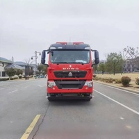 Camion de pompiers à roues motrices 6x4 HOWO Heavy Duty avec canon à eau sauvetage chinois Diesel nouvel état disponible à la vente