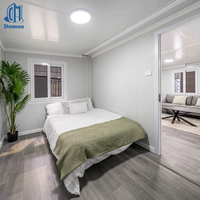 Maisons conteneurs modernes extensibles de 1 à 4 chambres, 20 pieds, personnalisables, mobiles, préfabriquées, mini-maisons, à bas prix, pour bureaux et salons