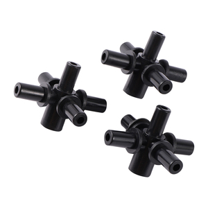 Connecteur d'irrigation de jardin, 10 pièces, 5 voies, déviateur pour <span class=keywords><strong>buse</strong></span> de tuyau d'arrosage, accessoires de pulvérisation - Product Image 4