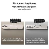 Support de téléphone magnétique pour voiture avec ventouse ABS réglable en hauteur pour tableau de bord