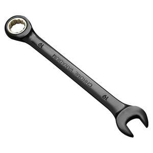 6-19mm 72 Teeth Carbon Steel Industrial Grade Dual Purpose <strong>Ratchet</strong> Wrench Opening End Metric Black <strong>Ratchet</strong> <strong>Spanner</strong> - Product Image 1