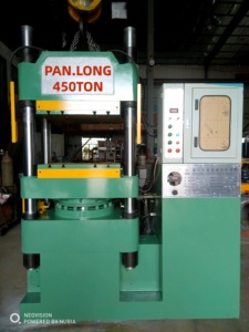 Machine de fabrication de plaques en mélamine PANLONG 450T de haute qualité, capacité de 800 à 5000 pièces/12h, pour la vaisselle hôtelière, le mahjong et les dominos - Product Image 3