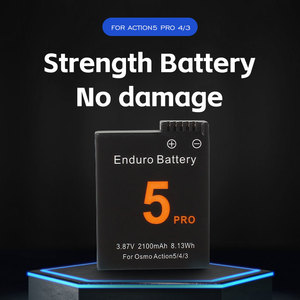 Аккумулятор RingTeam 2100 мАч 3.87В 8.13Втч для экшн-камер Osmo Action 5 Pro/4/3, прямые поставки с завода, в наличии - Product Image 2