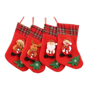 Bas décoratifs de noël pour hommes, chaussettes de noël, cadeau personnalisé, vente en gros