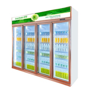 Réfrigérateur Commercial, fournisseur, vin, bière, peut boire, glacière à deux portes, réfrigérateur d'exposition - Product Image 4