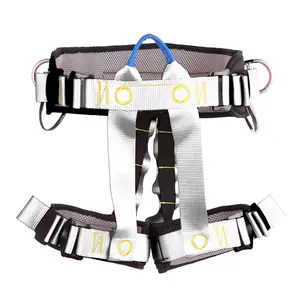 Professional Customized Climbing Harness Safety Belt Half Body Harness Protect Waist Safety Harness For Tree Climb Fire rescue