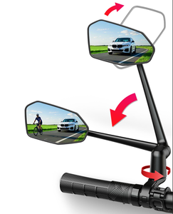 Easydo nâng cấp 3 bộ phận gương xe đạp điện có thể điều chỉnh gương chiếu hậu sửa đổi Tay Lái Xe Đạp - Product Image 1