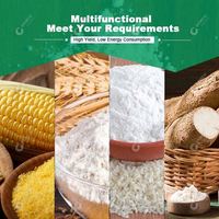 Meilleur prix pour une petite machine à moudre le blé, le maïs, le manioc, le sorgho, les céréales, les pommes de terre séchées, le tapioca, le millet, le yam