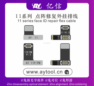 AY A108 No Soldering <span class=keywords><strong>Face</strong></span> <span class=keywords><strong>ID</strong></span> Flex pour <span class=keywords><strong>iPhone</strong></span> X 11 12 Pro Max <span class=keywords><strong>Face</strong></span> <span class=keywords><strong>ID</strong></span> Non-Removal Repair Flex Cable Tools - Product Image 3