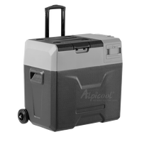 Réfrigérateur-congélateur de camping à compresseur Alpicool ECX40 40L avec panneau solaire pour voiture, camping-car, véhicule, OEM/ODM