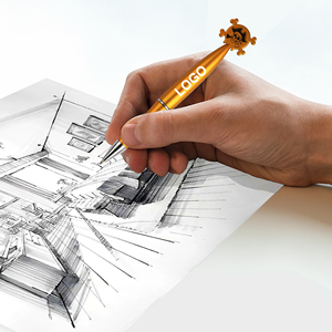 ปากกาลูกลื่นพลาสติกรูปทรงการ์ตูนใหม่ปี 2025 พร้อมพิมพ์โลโก้ สำหรับของขวัญวันฮาโลวีน ลายค้างคาว ฟักทอง หัวกะโหลก ลูกเจี๊ยบ สำหรับเด็ก - Product Image 3