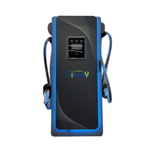 Estación de Carga para Vehículos Eléctricos de 120KW con Doble Conector, Estaciones de Carga Comerciales para Autos Eléctricos, Estación de Carga Rápida GBT CCS2 - Product Image 1