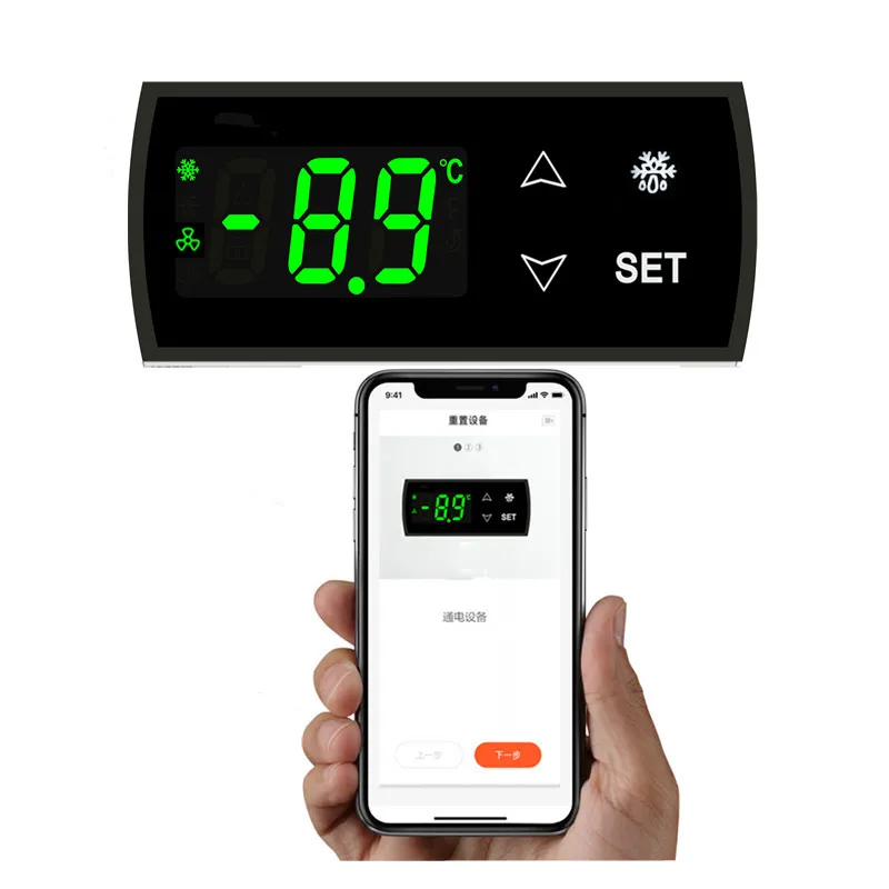Thermostat de stockage à froid module WiFi de téléphone portable, armoire électrique contrôleur de température