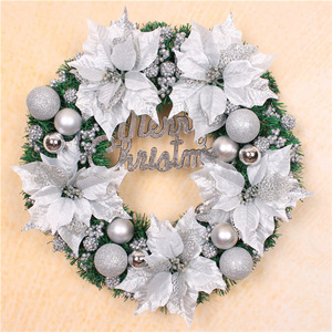Guirnaldas y Coronas Navideñas de 30cm, 40cm, 50cm y 60cm, Decoración Navideña para Colgar en la Puerta, Corona Navideña Decorativa - Product Image 2