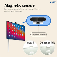 HRAY 32 Inci Layar Sentuh 10-titik Android 13 CPU Octa-core Proyeksi Sentuh Kapasitif Bebas Driver OEM & ODM Dapat Disesuaikan