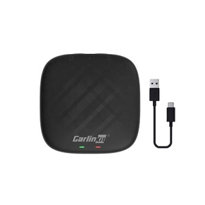 Carlinkit Ai <span class=keywords><strong>BOX</strong></span> 4G เซลลูลาร์8-core 4GB + 64GB ระบบ CarPlay ไร้สายและ Android พร้อม GPS ในตัวรับประกัน1ปี - Product Image 1