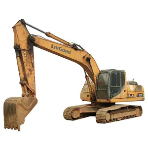 used excavator hong kong used liugong excavator 915D 922D 922E long arm reach digging machinery