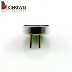 Mini 6x1.5MM Electret <b>Condenser</b> <b>Microphone</b> Component 44dB Omni-directional IP57 Standard 2-Pins Headset - Product Image 3