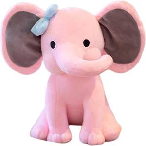 Giocattoli di peluche elefante di alta qualità OEM fabbrica Baby giocattolo morbido produttore - Product Image 2