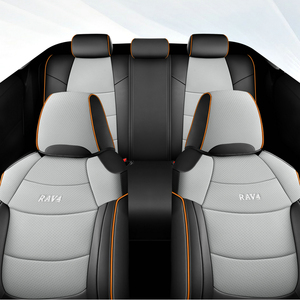 Funda de Asiento de Coche de Cuero Personalizada de Alta Calidad para Toyota <span class=keywords><strong>RAV4</strong></span> 2014-2025, Accesorios Impermeables y Duraderos para Coche - Modelo Landcruiser - Product Image 6