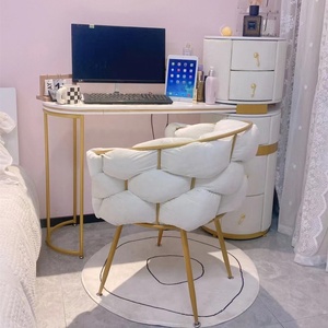 Sedia moderna singola bolla per le donne elegante sedia per il tempo libero con schienale per <span class=keywords><strong>mobili</strong></span> per la casa in salotto - Product Image 3