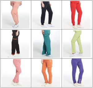 Pantalon d'allaitement hospitalier Pantalon de jogging médical pour femme Pantalon de travail à poches multiples - Product Image 6