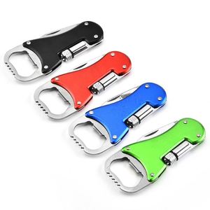 <b>3</b>-in-1 Carabiner Tool Set - Bottle Opener Multi Kit with Keychain Ring Portable Outdoor Survival Gadget for Camping Hiking - Product Image 4