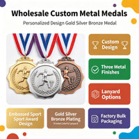 Fabricant de médailles, médailles de course 3D personnalisées, médailles de finisseur en alliage de zinc pour événements sportifs, médailles de sport personnalisées