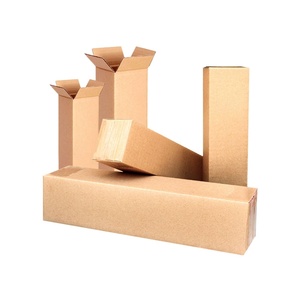 Caja de Envío Rectangular Corrugada, Reforzada de 3 Capas para Vasos, Impresión de Logotipo Personalizado, Stock Disponible - Product Image 1