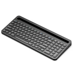 OEM tastatur teclado inalambrico人体工程学可充电蓝牙无线键盘韩国日本手机键盘