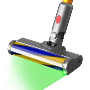 Tête de brosse à rouleau pour sol dur avec détection de la poussière Lumière verte Dysons V7 V8 <span class=keywords><strong>V6</strong></span>/DC58 /V10slim Nettoyeurs sans fil - Product Image 1