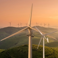 Système d'équipement électrique de contrôle pour l'ingénierie, éolienne horizontale de 50 kW, générateur éolien avec rotor de 12,6 m