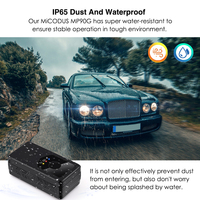 Rastreador GPS 4G MiCODUS MP90G con Batería de Larga Duración de 3000 mAh, Rastreo en Tiempo Real, Llamada de Emergencia SOS, Alarma de Geocerca, para Vehículos Personales