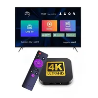 TV98 ATV PLUS IPTV STB 4K Streaming Smarter Set-top Box Premium Google Android Pro TV Box Europa Francia Alemania Envío Gratis