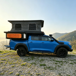 Cápsula de Camping Eléctrica Desplegable para Camioneta, Compatible con Toyota Tacoma, Hilux, <span class=keywords><strong>Ford</strong></span> Ranger 4x4, Caravana Todoterreno - Product Image 6