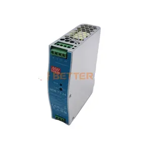 Em estoque novo e original NDR-75-24 AC-DC Saída única Industrial DIN rail power supply 77W AC/DC Power Supply