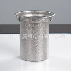 Passoire à thé en titane pur 96x96x107mm, finition mate, réutilisable pour infuser et faire bouillir le thé - Product Image 2