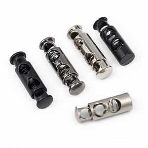 OEM Hochwertige Gold Kordel zug Stopper <span class=keywords><strong>Stop</strong></span> Cord Snap Metall Seils chloss Custom Toggle Lock Kabels chlösser Clip für 5mm - Product Image 2