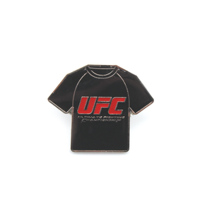 Custom <strong>UFC</strong> Style T-Shirt Shape Metal Lapel Pin Promotional Enamel Badges for Sports Events - Product Image 1