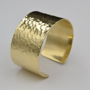 Pulsera de latón hecha a mano para hombre, modelo Happiness - Product Image 1