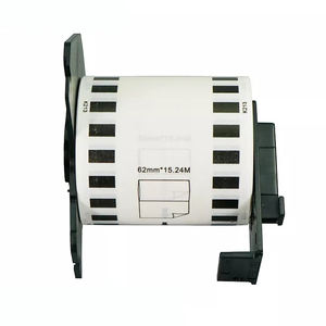 PUTY-rollo de etiquetas térmicas para impresora serie <span class=keywords><strong>Brother</strong></span> <span class=keywords><strong>QL</strong></span> 500, DK-22213, negro DK, envío claro, DK22213 - Product Image 4