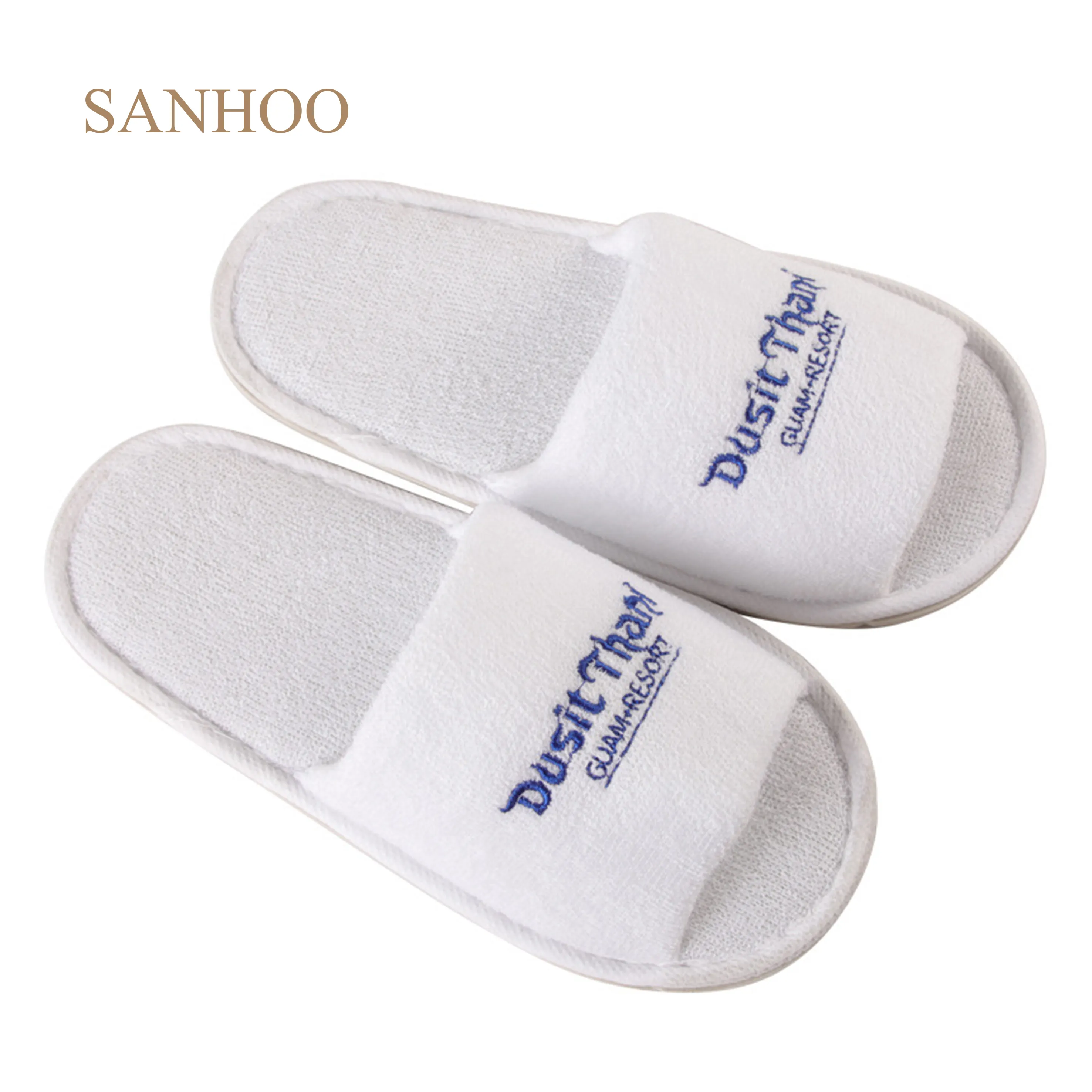 Ysanhoo — pantoufles souples pour demoiselle d'honneur, pantoufles de Spa de grande taille, en tissu coton éponge turc, fabrication